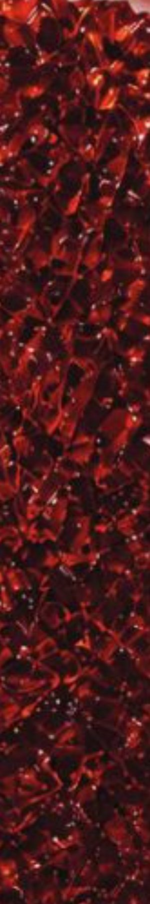 Deep red glass aggregate